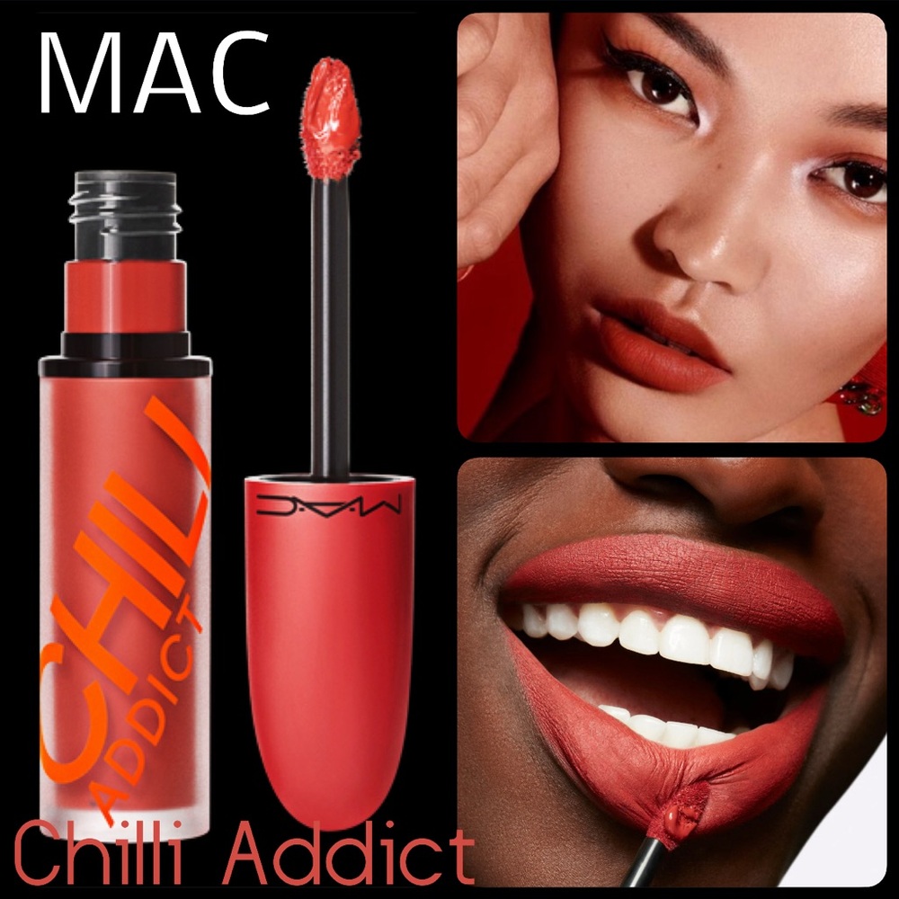 MAC Chili Addict liquid matte lipstick